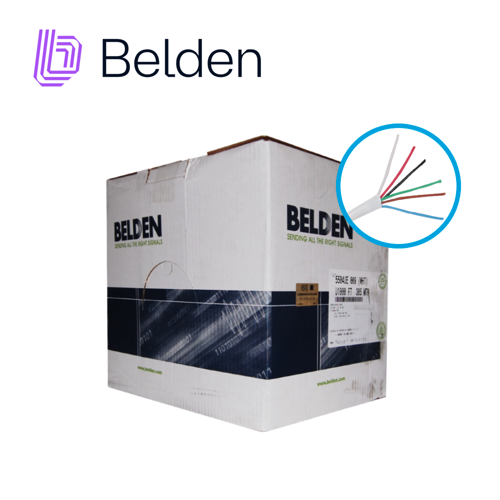 Cable de Seguridad y Sonido Belden 5504UE 009U1000
