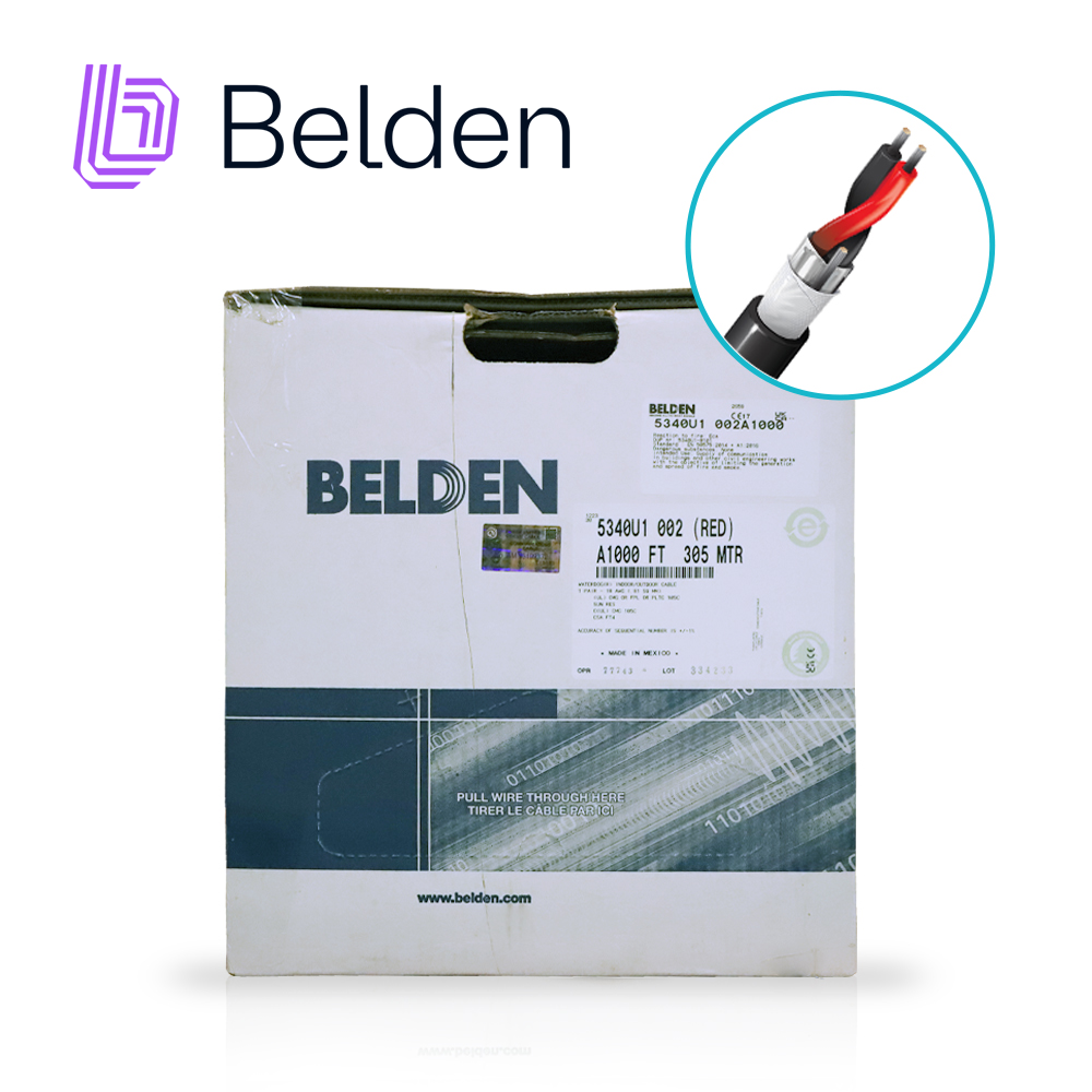 Cable de Seguridad y Sonido Belden 5340U1 002A1000
