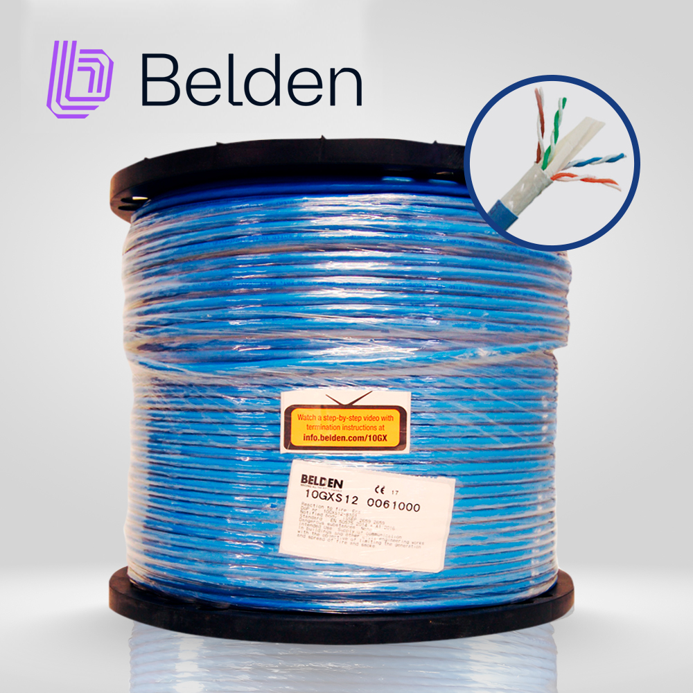 [TSN-CB05BBEL13] Cable UTP CAT6A Belden 10GXS12 0061000