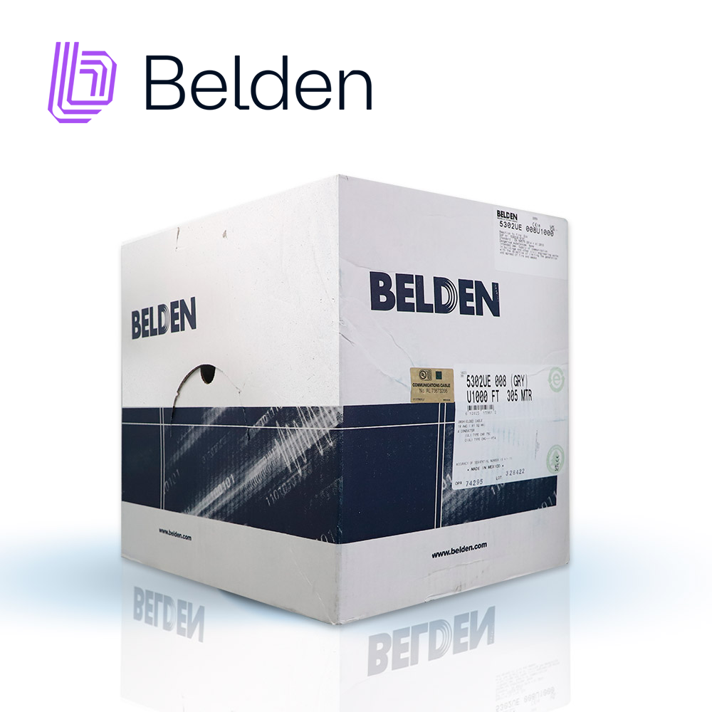 Cable de Seguridad y Sonido Belden 5302UE 008U1000