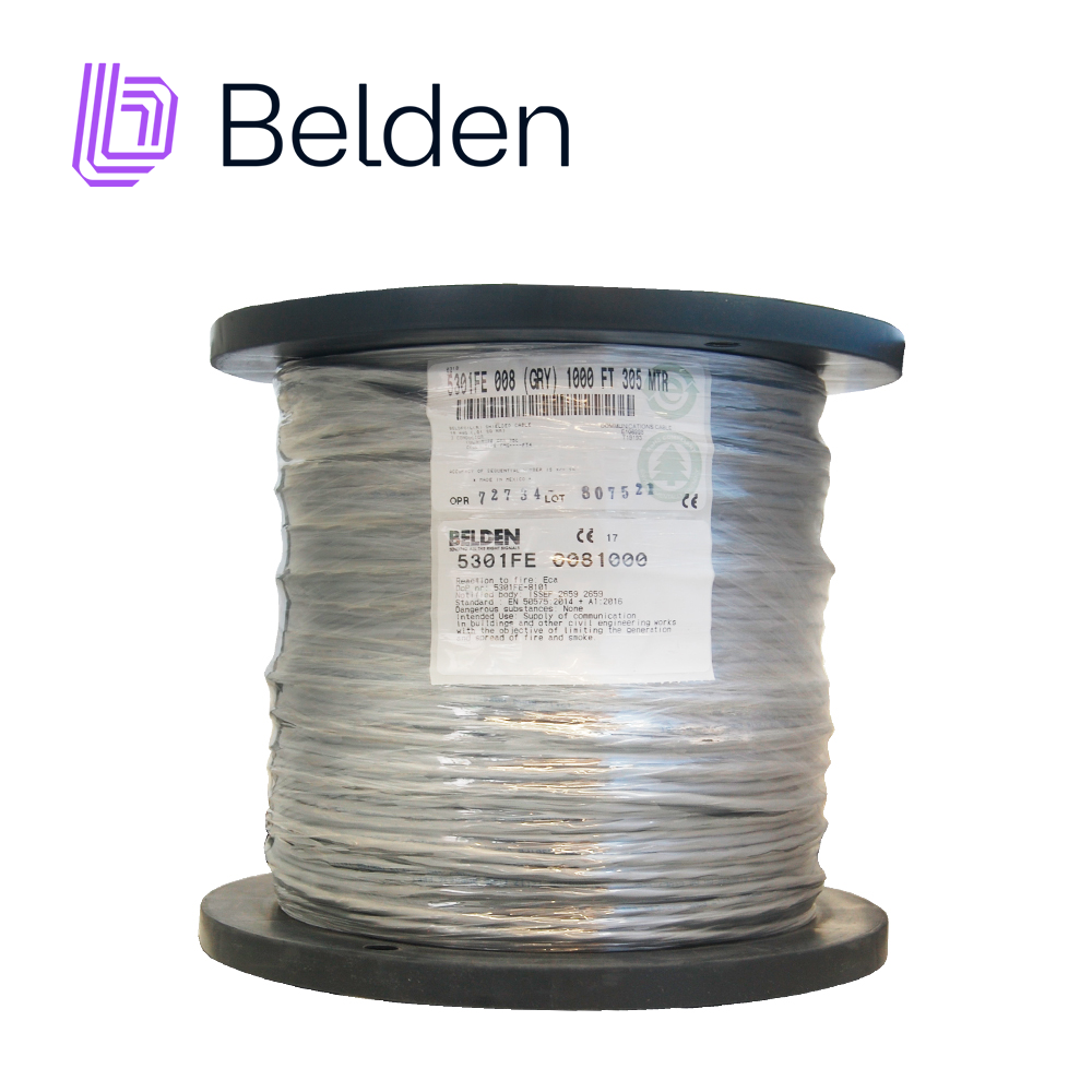 Cable de Seguridad y Sonido Belden 5301FE 0081000