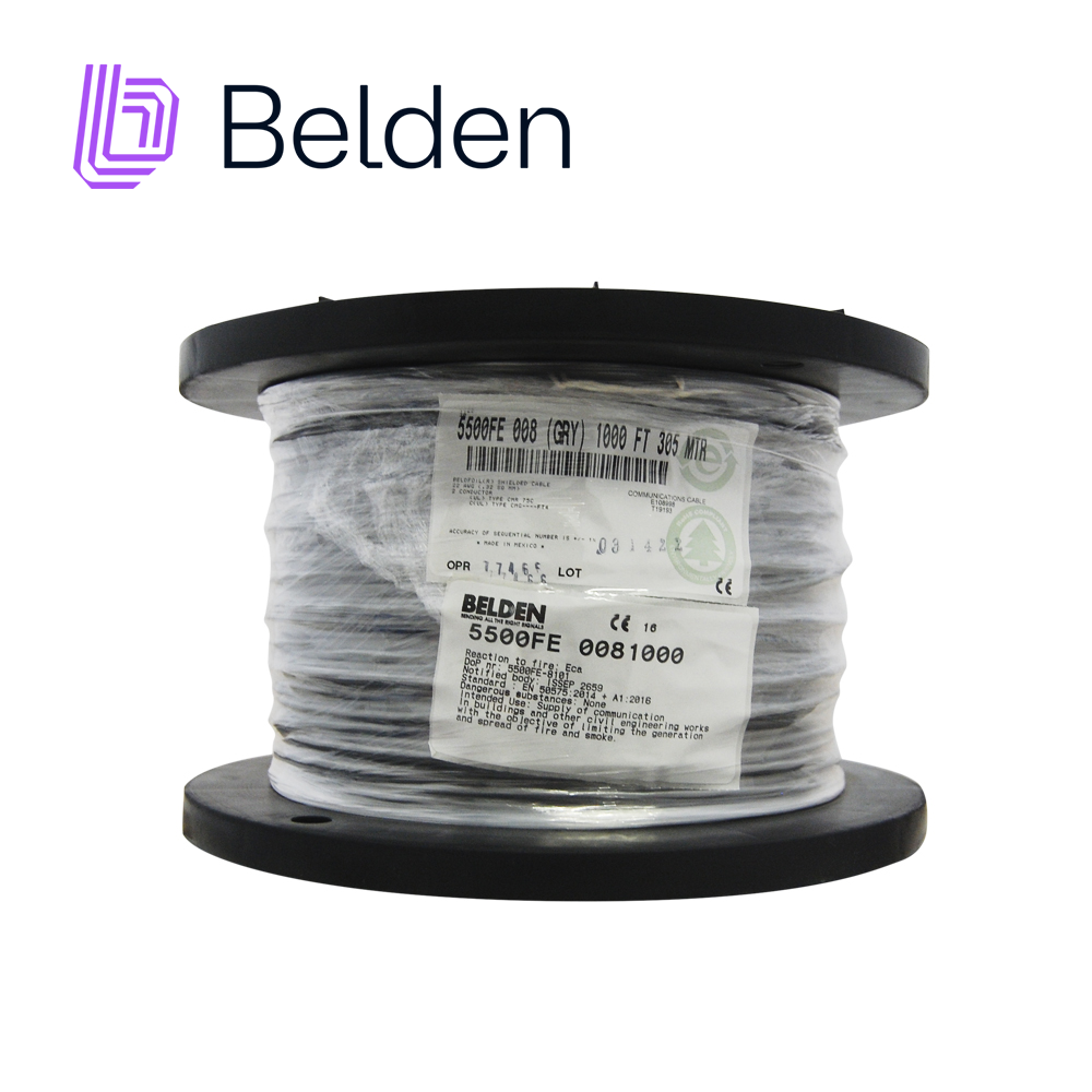 Cable de Seguridad y Sonido Belden 5500FE 0081000