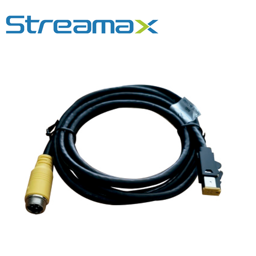 [TSN-CB060MER05] Cable Convertidor Din de Aviacion Streamax M4PIN DJ-TRANSFER