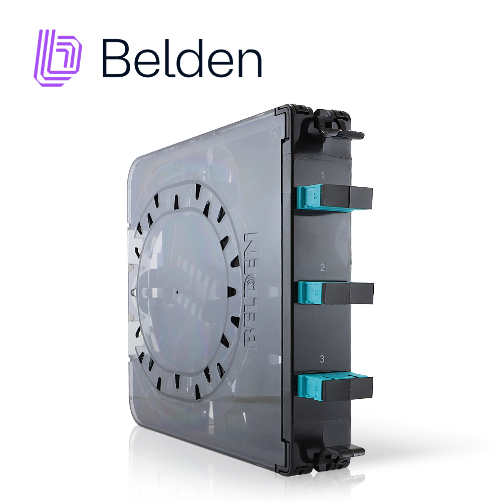 Cassete Belden FC3X03SDFS 3 Adaptadores Sc 6 Hilos Multimodo OM3