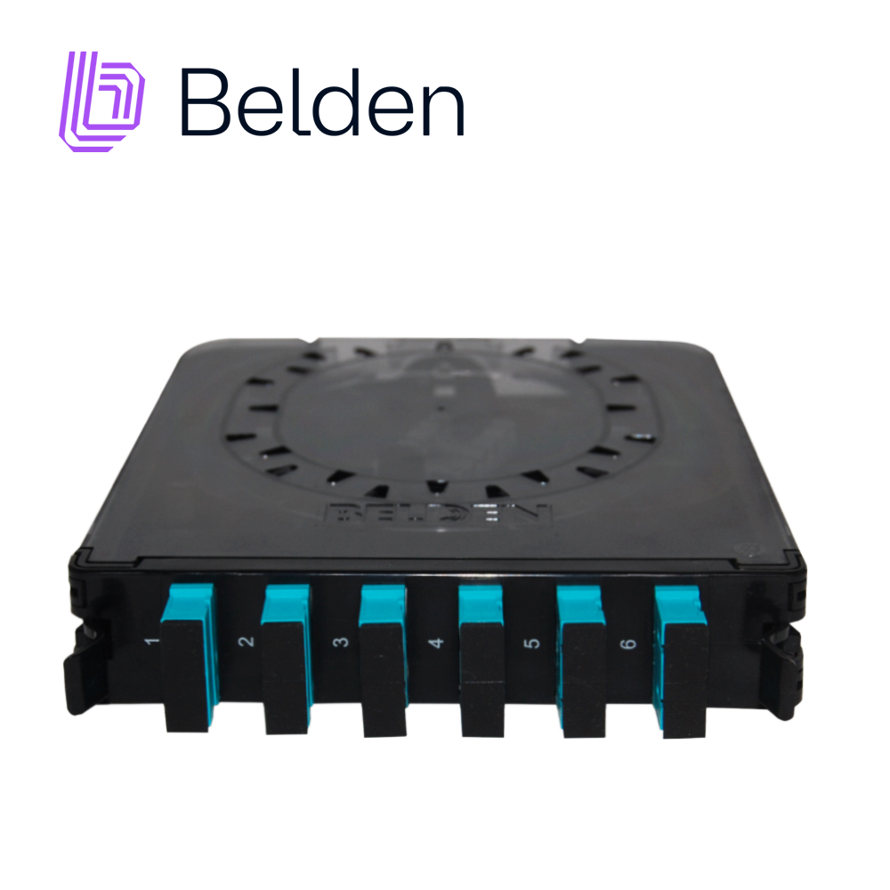 [TSN-CB09ABEL18] Cassete Belden FC3X06SDFS 6 Adaptadores Sc 12 Hilos Multimodo OM3