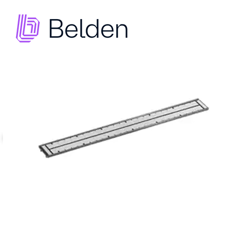 [TSN-CB09ABEL28] Tira Designacion de Reemplazo Belden AX101483 para Montaje Gigabix (kit) Negro