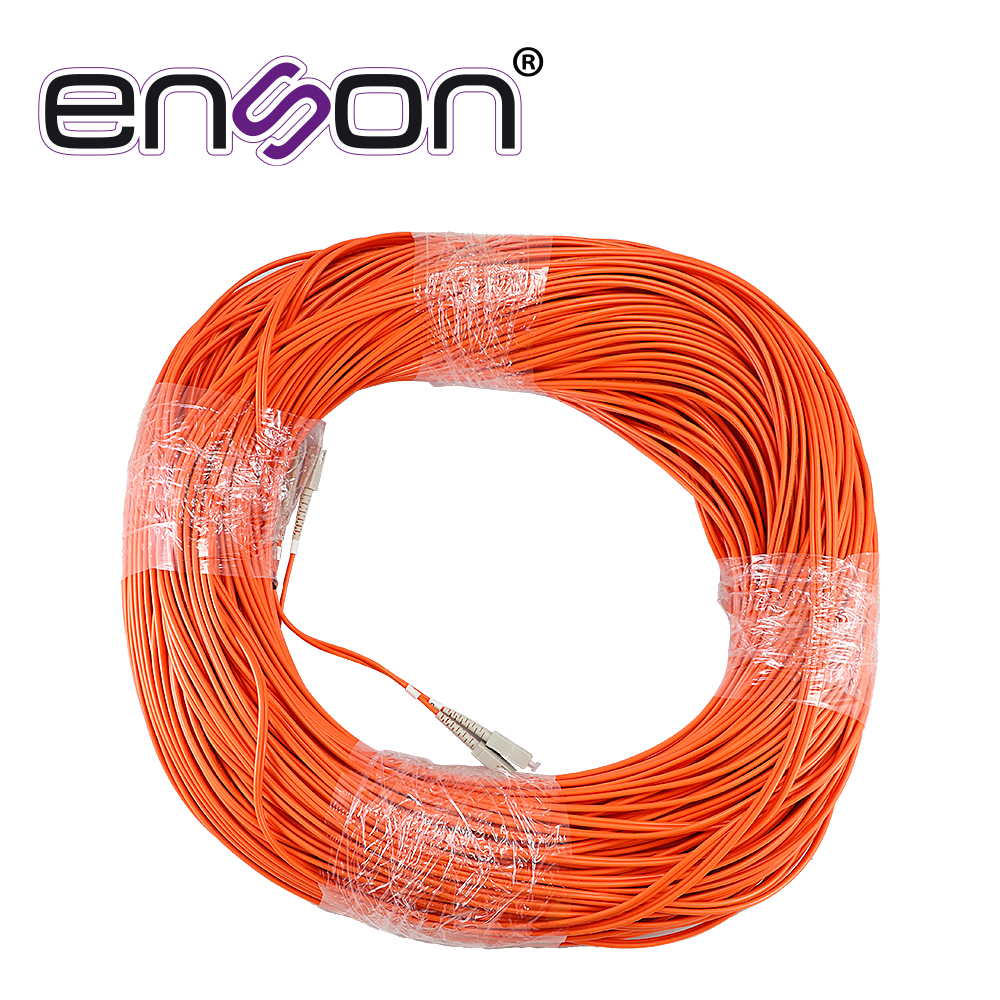 [TSN-CB09BENS02] Fibra Óptica Enson 60201O200 de 200MTS Duplex Multimodo OM1 Armada y Terminada con FIBRA 60201O200