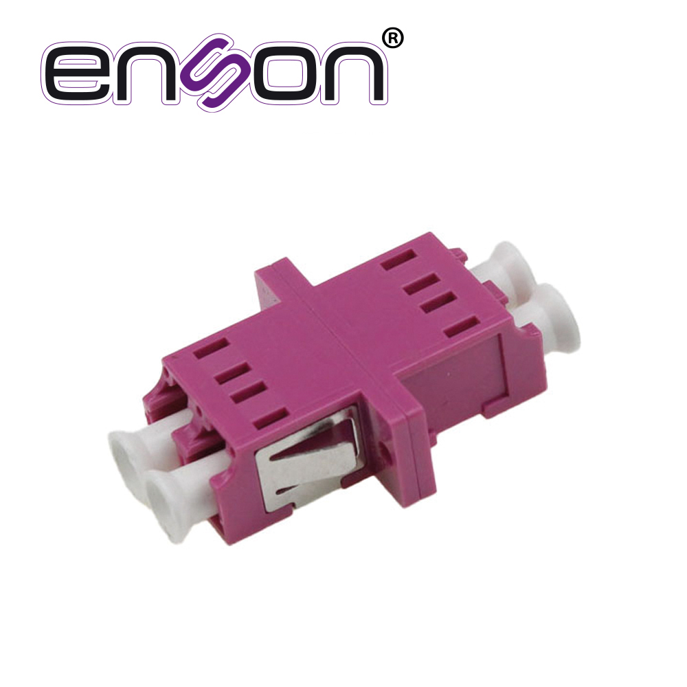 [TSN-CB09BENS14] Conector Modular de Fibra Óptica Enson ENS-LCUPC-OM4 Conector Duplex LC-UPC OM4