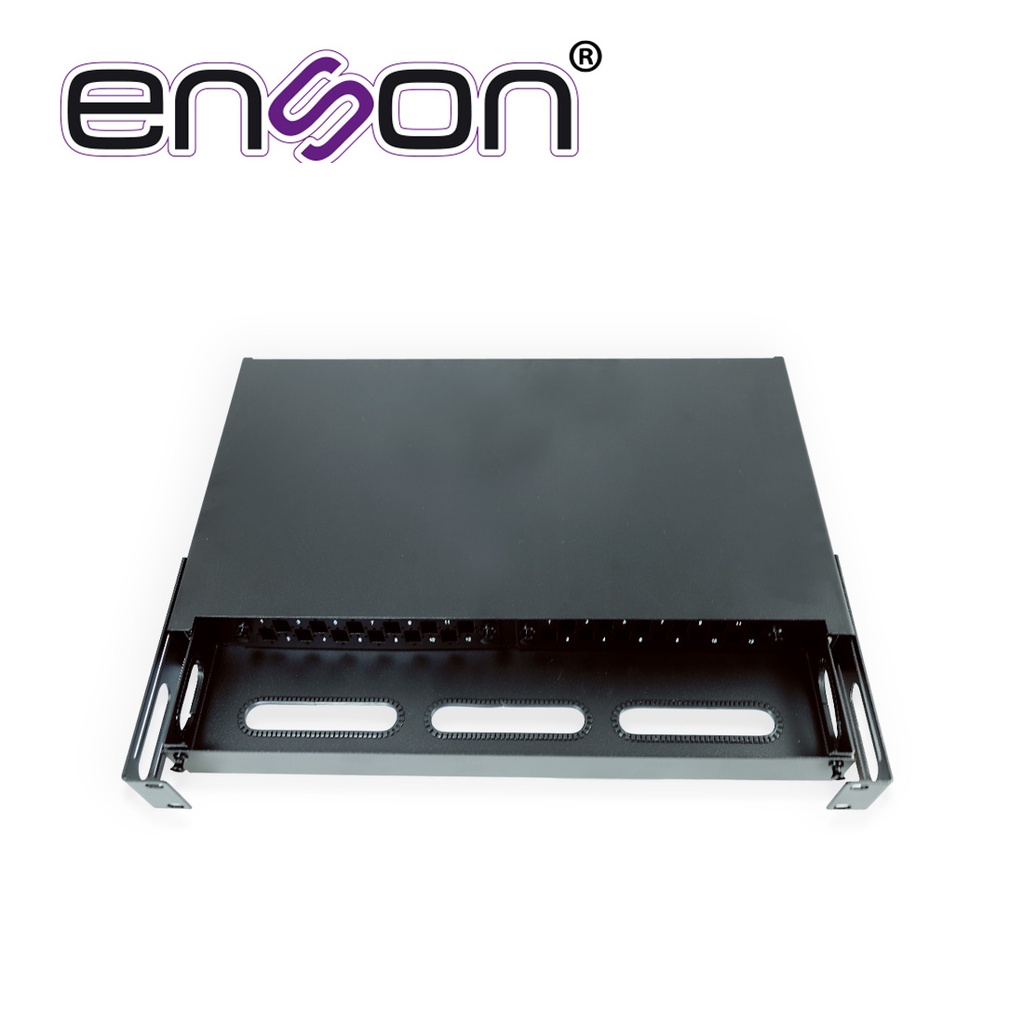 [TSN-CB09CENS13] Caja de Distribuidor de Fibra Óptica Enson ENS-MDF8003 para Dos Modulos Compatible con