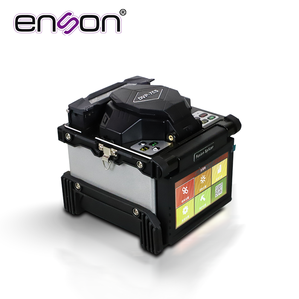 Fusionadora de Fibra Óptica Enson ENS-FS98 para Fibra Mono Modo y Multimodo Empalme en 8