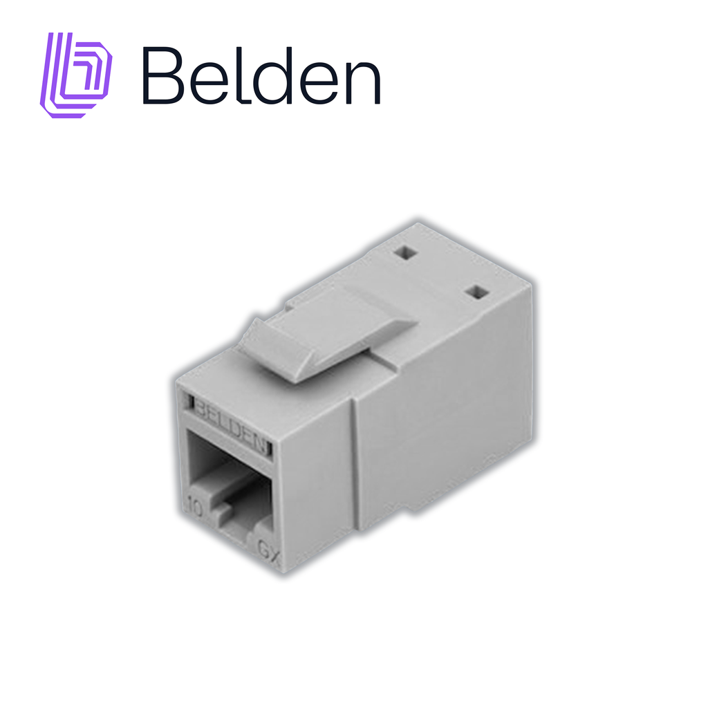 Conector Modular Jack CAT6A RJ45 Belden RVAMJKUGY-S1