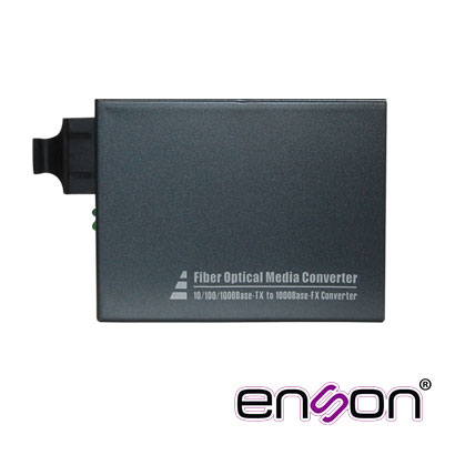 Convertidor de Medios ENS-MC100SC Cobre 1000BASE-T a Fibra Multimodo 1000BASE-SX Lx Hasta