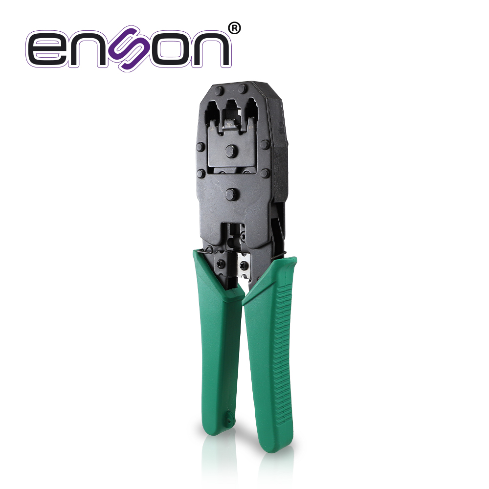 [TSN-CBAH1ENS06] Pinzas Ponchadoras Enson ENS-NT01 para RJ9 (4 Pines) RJ11 (6 Pines) y RJ45 (8 Pines) con PINZA ENS-NT01