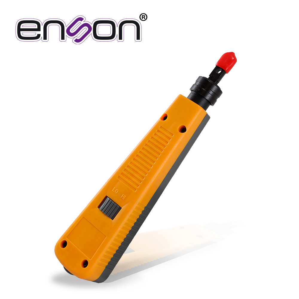 [TSN-CBAH1ENS07] Herramienta de Impacto Enson ENS-TL057 Diseñado para Cable UTP y FTP con Cuchilla Doble PINZA ENS-TL057