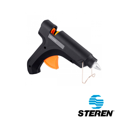 [TSN-CBAH1STE04] Pistola de Silicon Steren HER-245 40W Especial para Trabajos Escolares Su Tamaño y