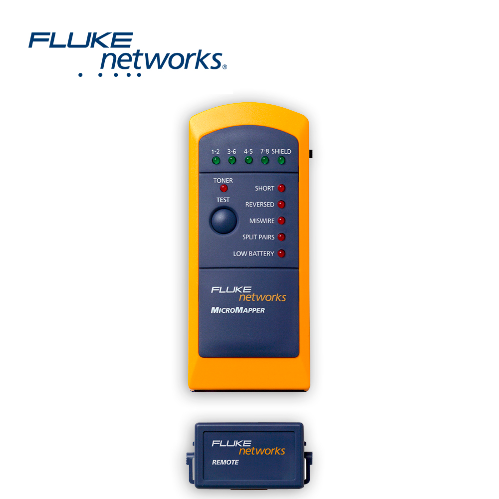 Probador de Mapas de Cableado de Par Trenzado Fluke Networks MT-8200-49A