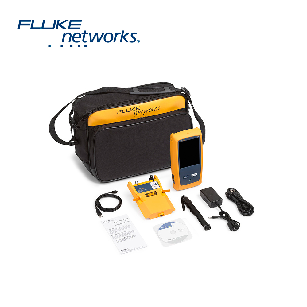 Kit Otdr para Pruebas en Enlaces de Fibra Óptica Monomodo Optifiber Pro Fluke Networks OFP2-100-S