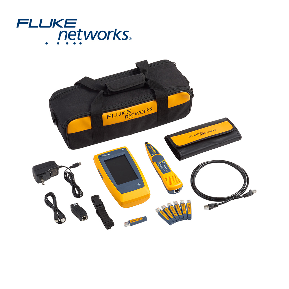 Tester de Cables y de Red Linkiq Fluke Networks LIQ-KIT Permite Encontrar la Velocidad