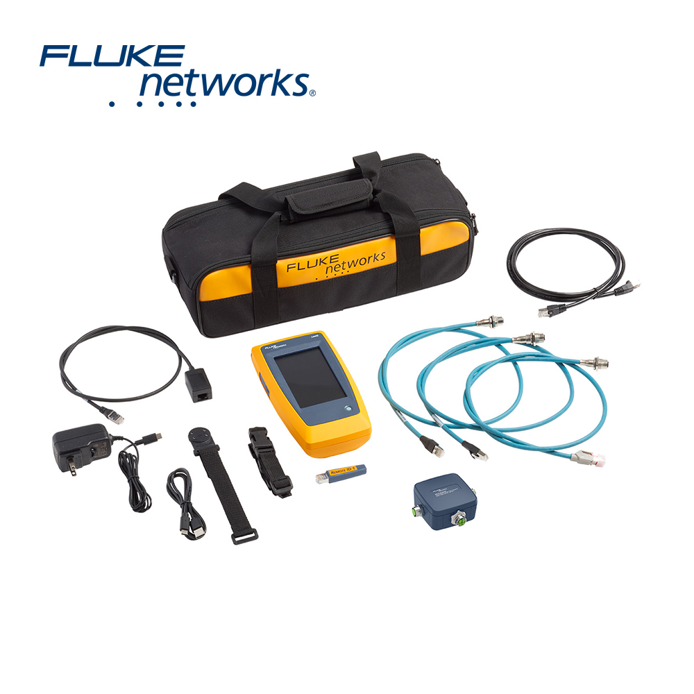 Tester de Cables y de Red Linkiq Fluke Networks LIQ-100-IE con Adaptador Multiconector