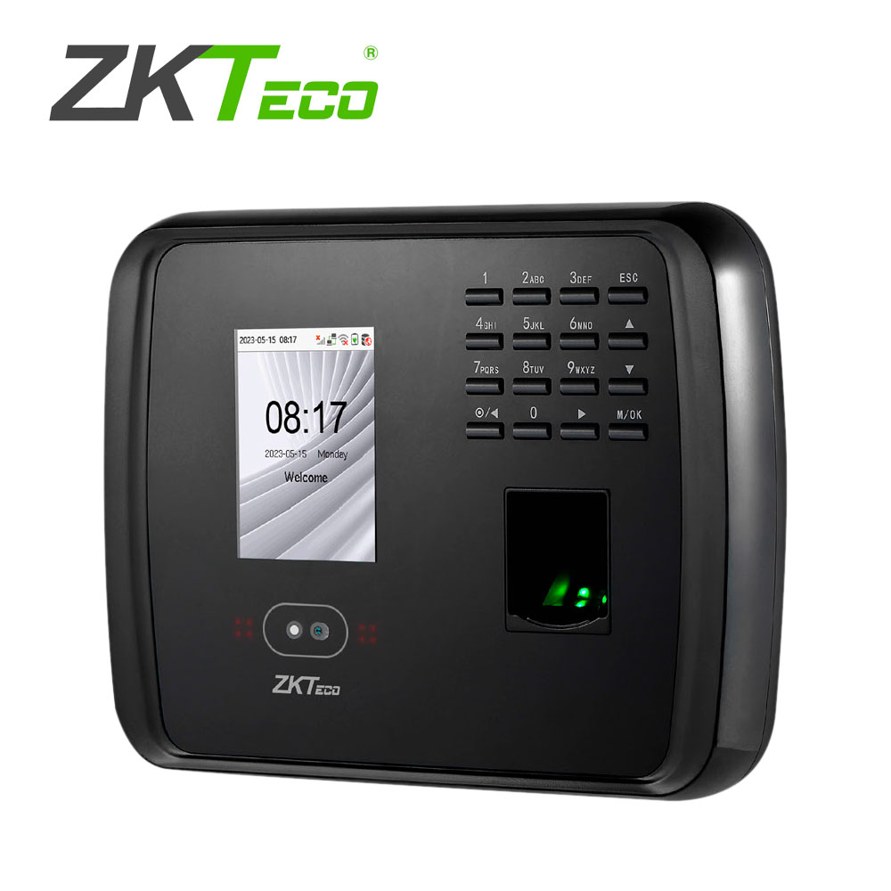 Terminal Multibiometrica para Gestión de Asistencia ZKTeco Modelo MB460ID Plus con