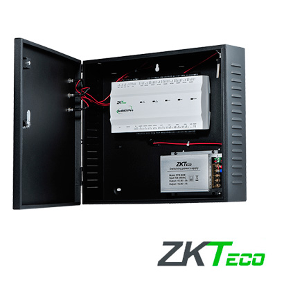 [TSN-CC043ZKT19] Panel de Control de Acceso Avanzado Greenlabel ZKTeco INBIO460PROBOX Kit con Gabinete y