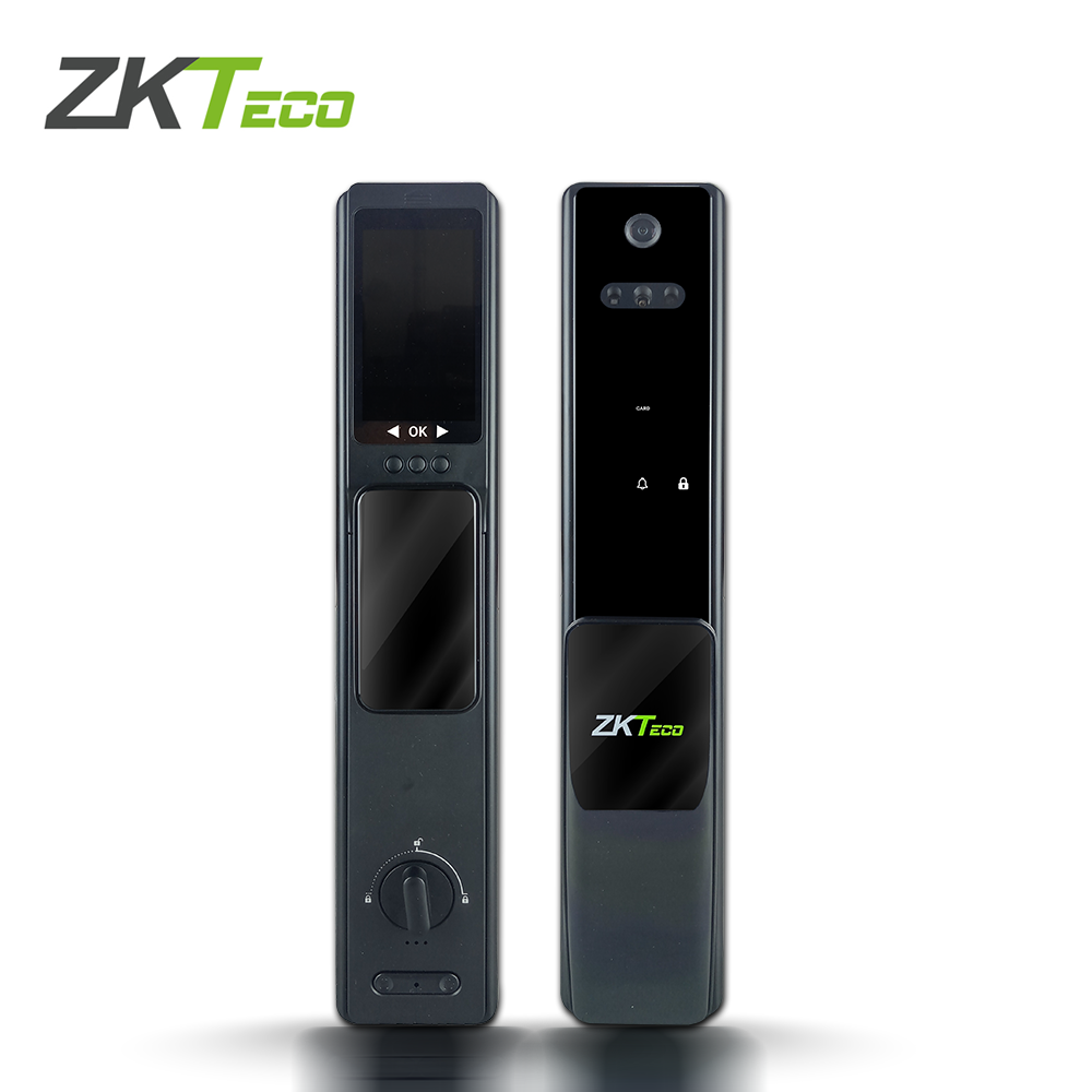 [TSN-CC061ZKT17] Cerradura Inteligente HBL400 ZKTeco con Reconocimiento Facial Multi Verificacion con