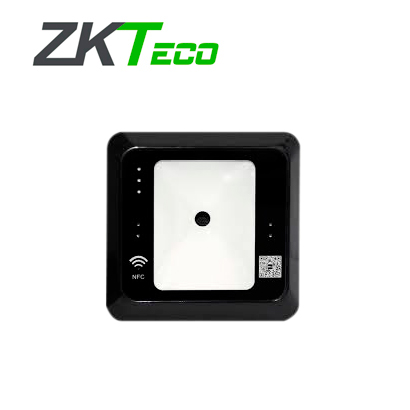 [TSN-CC072ZKT11] Lector de Codigo Qr y Tarjetas de 13.56MHZ ZKTeco QR500-B Comunicación Wiegand Se Puede