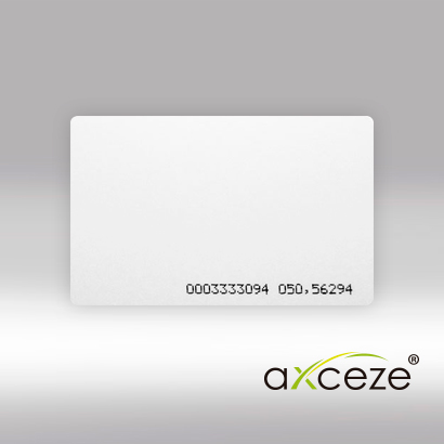 [TSN-CCA20AXC01] Tarjeta de Proximidad AX-IDC Delgada con Codigo Impreso Frecuencia de 125KHZ Compatible