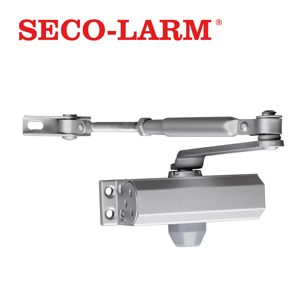 [TSN-CCA21SEC07] Brazo Cierrapuertas 45KG SD-C121-S1 SECO-LARM Fabricado de Aluminio Anodizado con