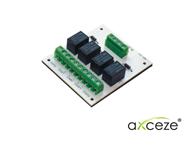 [TSN-CCA30AXC03] Placa de Relevadores para Esclusamiento AX-INTERLOCK32 Permite Conectar un Par de Puertas