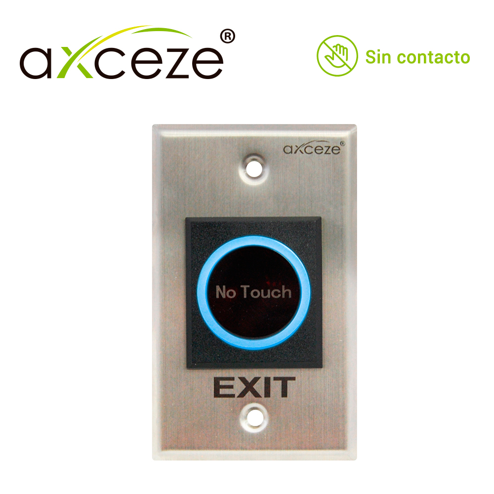 Boton sin Contacto NO-TOUCH AX-TOUCH1 Relay Integrado Boton de Activacion Inmediata con