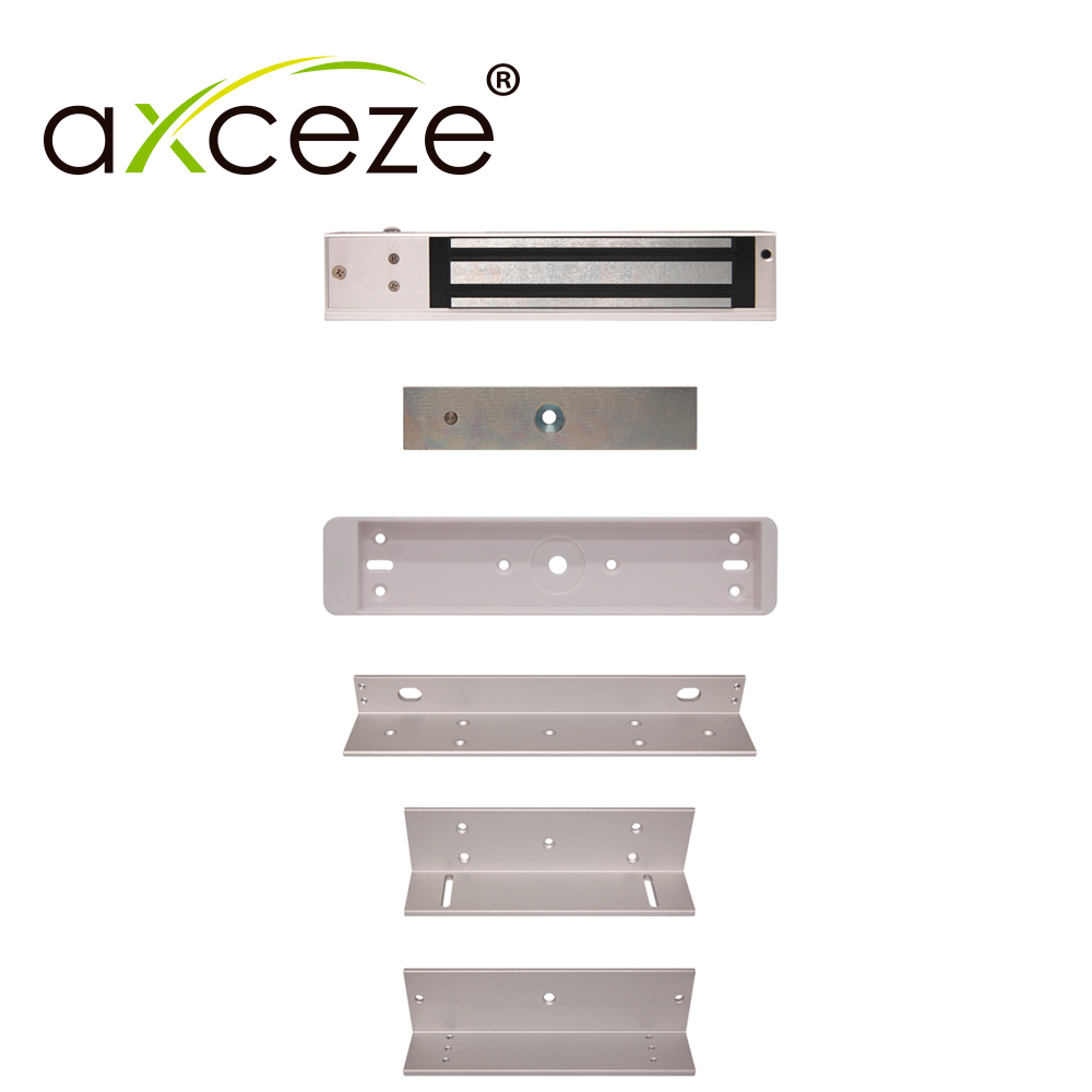 [TSN-CE130AXC05-K1] MZL620 Kit con 1x Chapa Magnética AX-M620LDS + 1x Bracket Tipo Zl AX-M620ZL para Puerta
