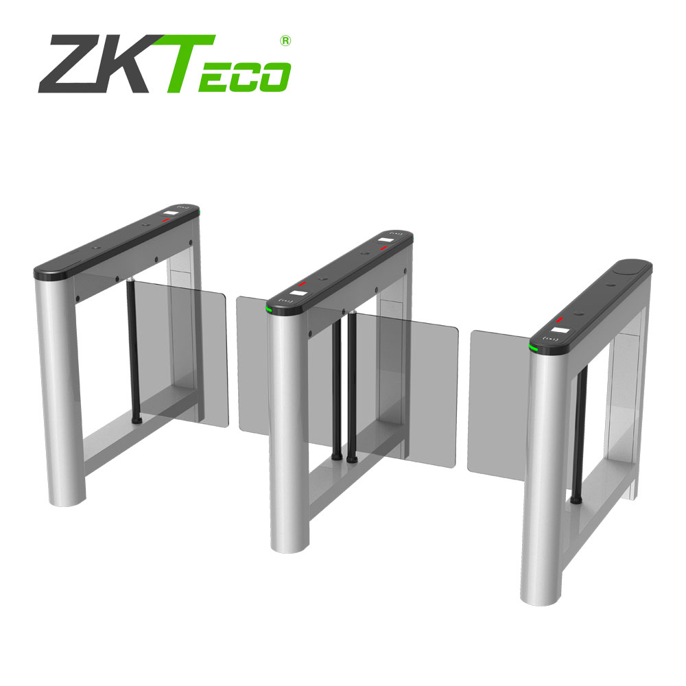 [TSN-CF101ZKT17] Torniquete Central de Aletas Abatibles ZKTeco Modelo Saturn S1200 Se Combina con el