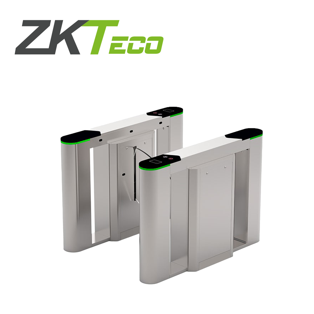 [TSN-CF101ZKT20] Torniquete de Media Altura con Aletas Acrilicas Bidireccional ZKTeco FBL6000 Construida FBL6000 PRO
