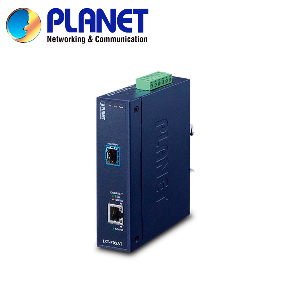 Convertidor de Medios Industrial Planet IXT-705AT