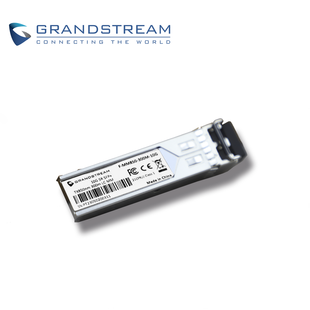 Transceptor de Fibra Óptica Multimodo Grandstream F-MM850-300M-10G
