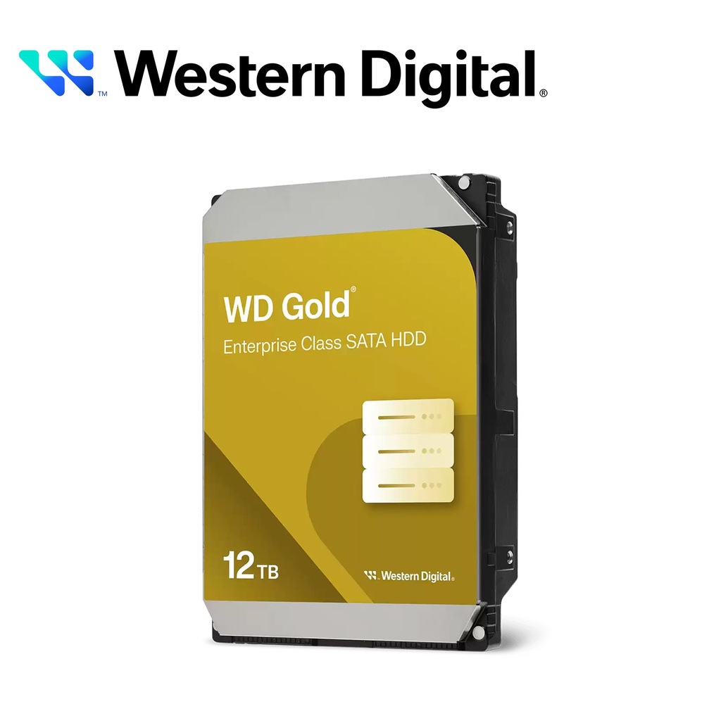 Dd Disco Duro 12TB WD122KRYZ Wd Gold 3.5 SATA3 6GB S 512MB 7200RPM 24X7 Hotplug P NAS NVR