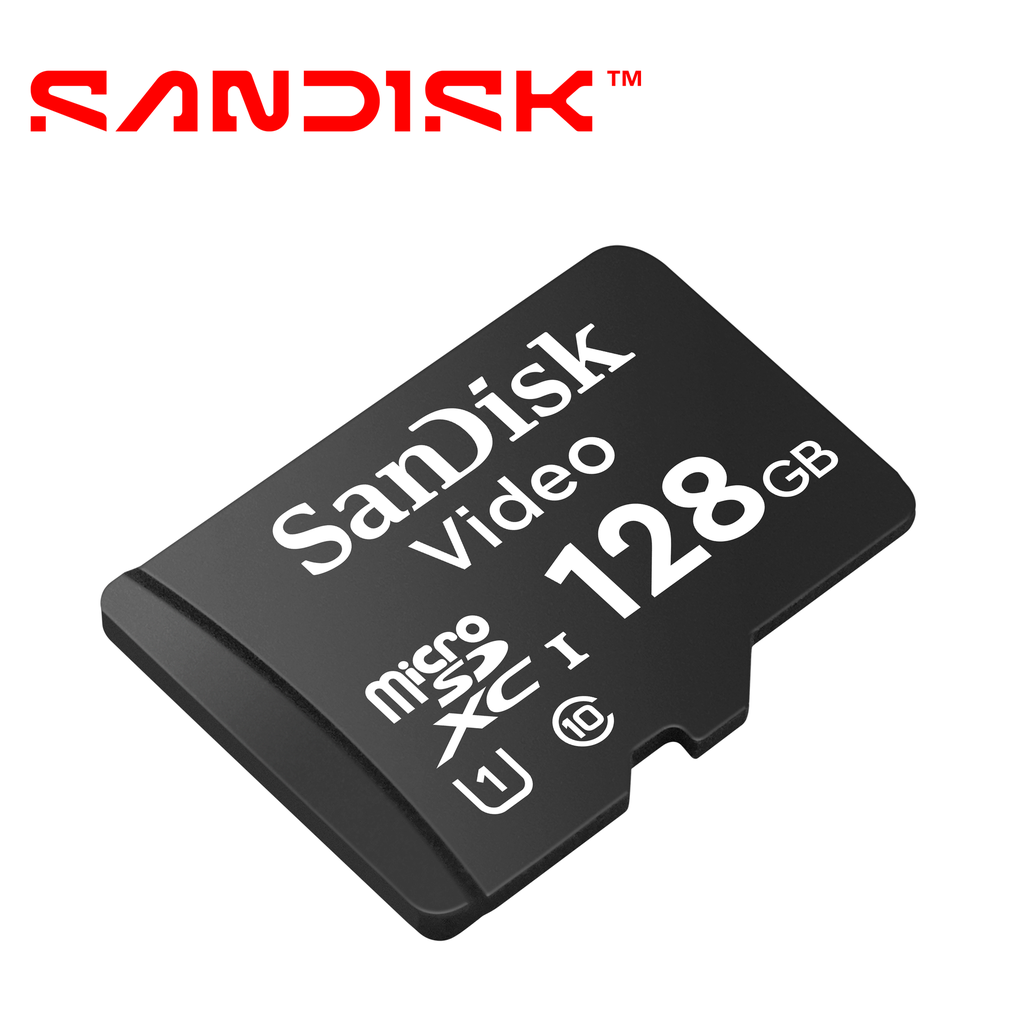 [TSN-DDA01WDI33] Tarjeta Memoria Micro SD Xc Sandisk Video 128GB SDSDQAS4-128G-BP