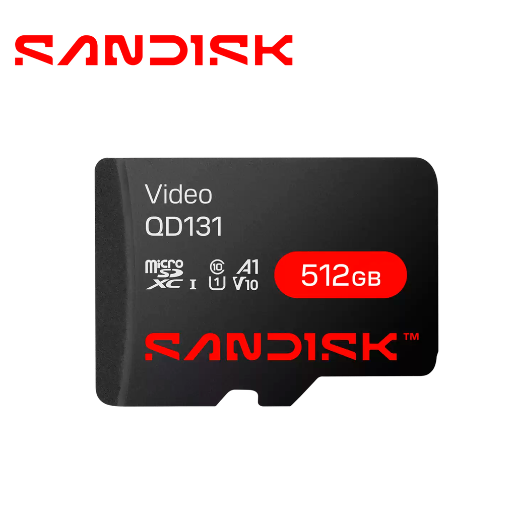 [TSN-DDA01WDI35] Tarjeta Memoria Micro SD Xc Sandisk Video 512GB SDSDQAS5-512G-BP