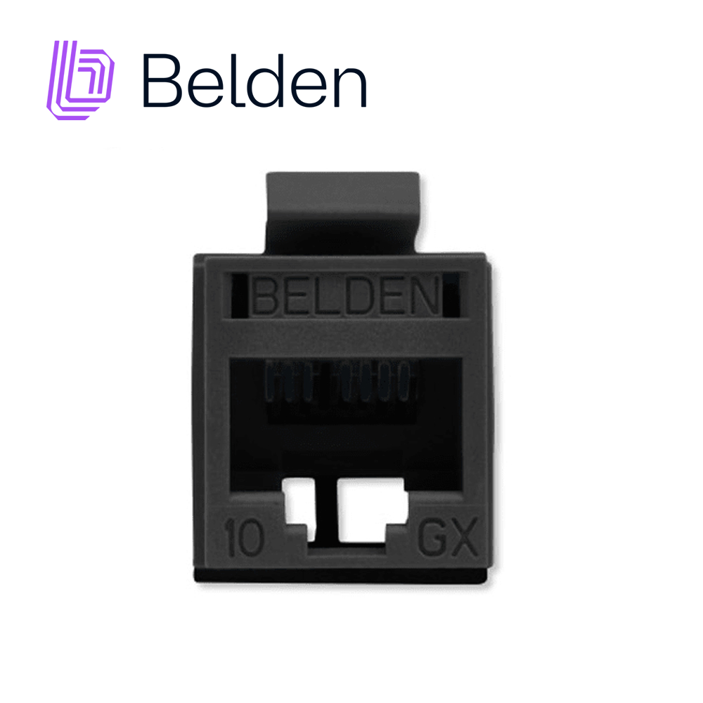 [TSN-EC010BEL42] Conector Modular Jack CAT6A RJ45 Belden RVAMJKUBK-S1