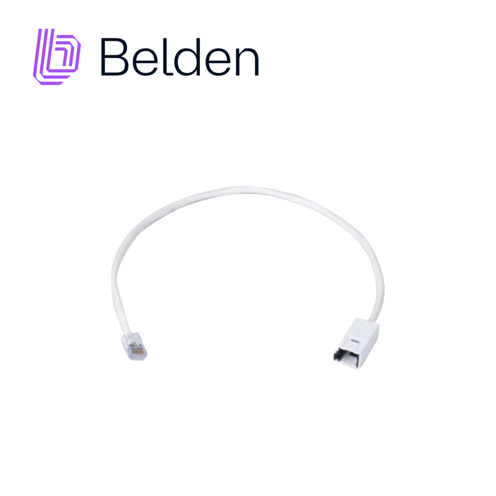 [TSN-EC010BEL57] Revconnect Flexplug Cat 6A Belden RVAFFPUEW18-S1 Blanco T568A B-T56