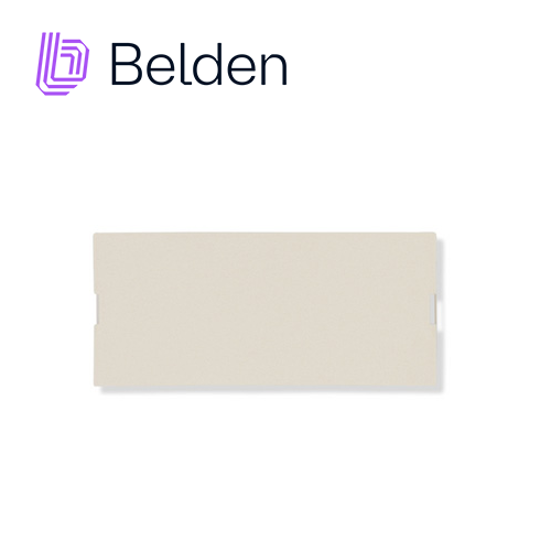[TSN-EC011BEL03] Inserto para Placa Media Flex AX101758 Belden Almendra Paquete 10 Pza