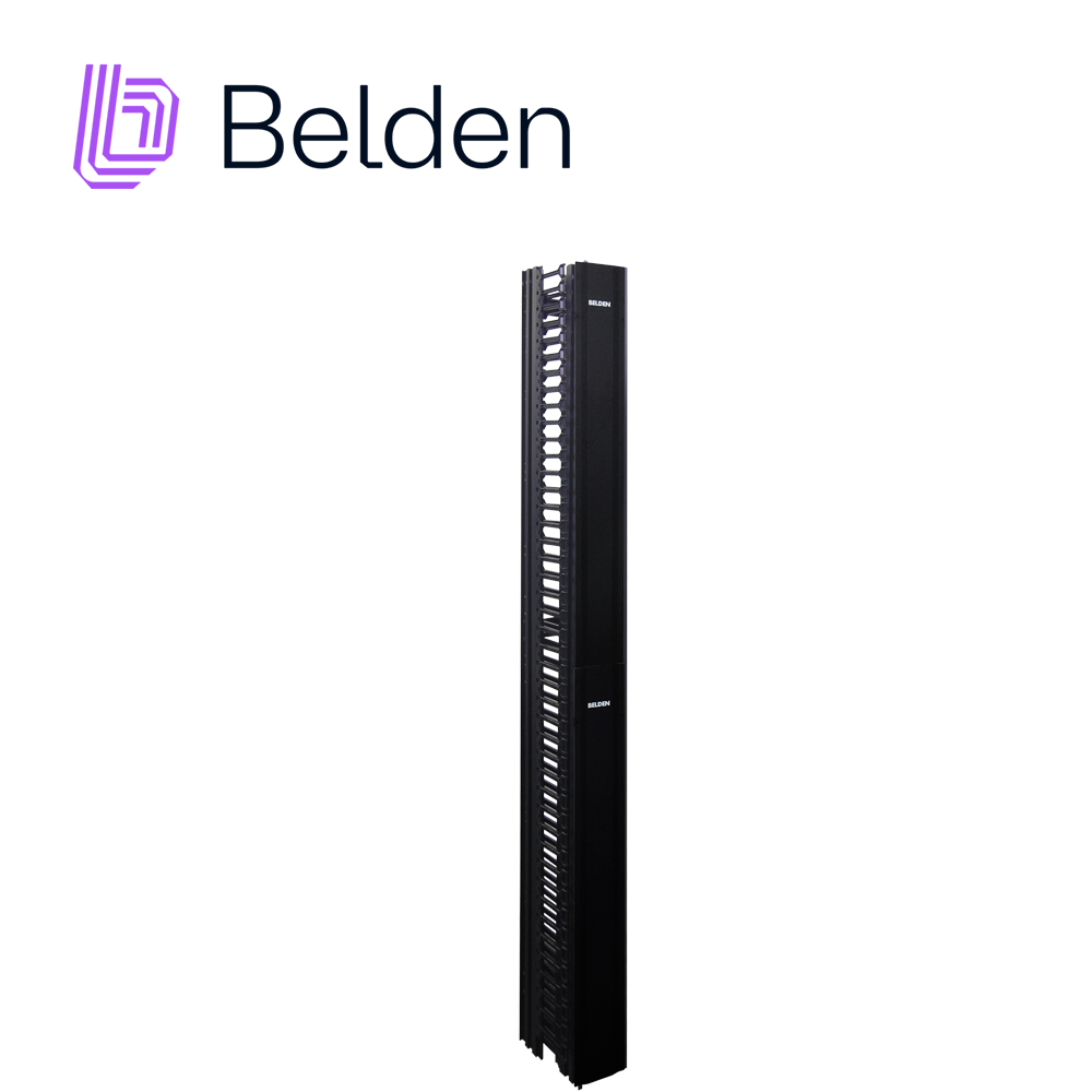 Organizador Vertical Belden BHVHH06 de Alta Densidad 6PULGADAS Ancho 84 Pulgadas Alto