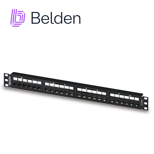 Patch Panel Revconnect CAT6+ Belden RV6PPF1U24BK