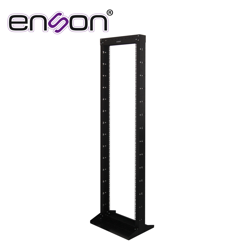 Rack Vertical Enson ENS-RACK244 de 42UR Dos Postes Empotrable Ideal para Montaje de