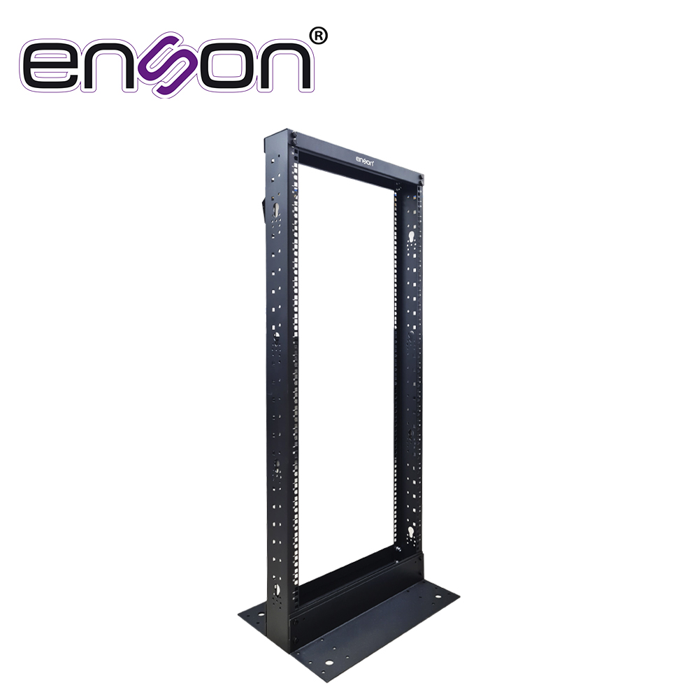 Rack Vertical Enson ENS-RACK248 de 25UR Dos Postes Empotrable Ideal para Montaje de