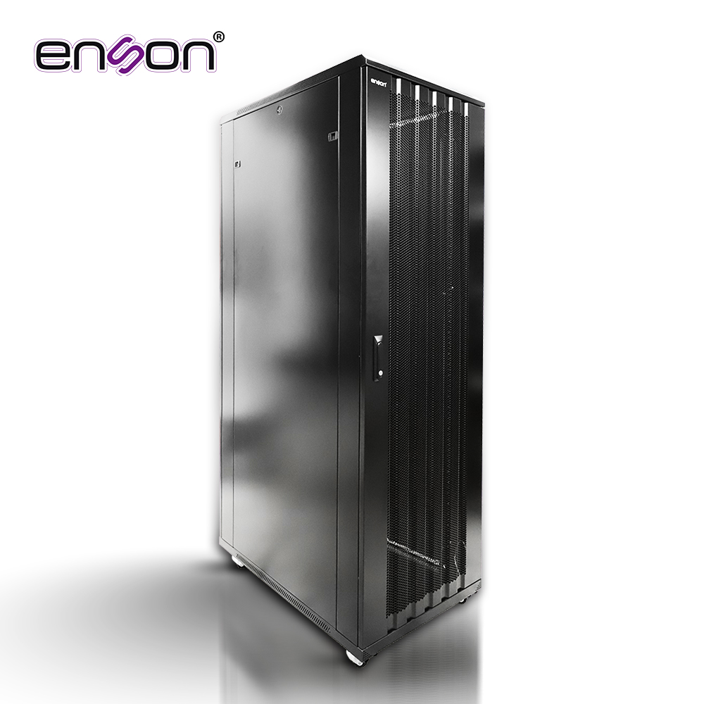 Gabinete de Piso Desensamblado Enson ENS-RGB42UD 42UR 600X1000MM Puerta Principal de
