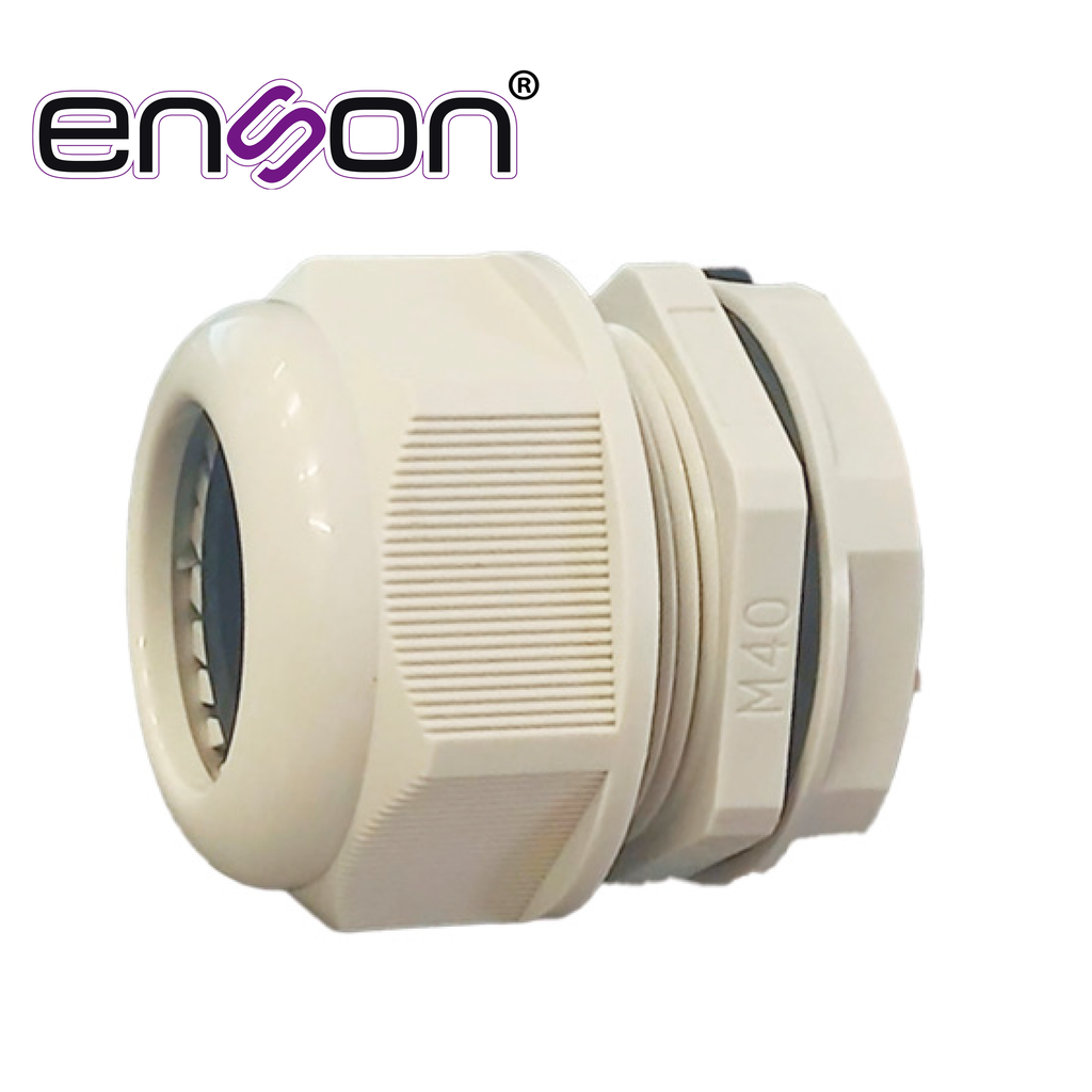 Glandula Plástica Enson ENS-CG40 para Cajas Plasticas