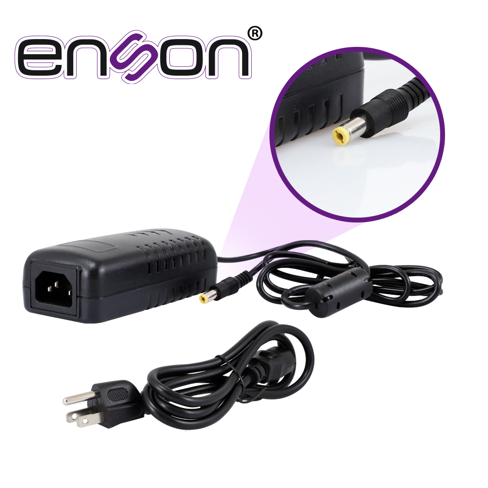 [TSN-FP121ENS04] Fuente de Poder para Cámara Enson PS-1230 12V 3AMP Certificacion Ul