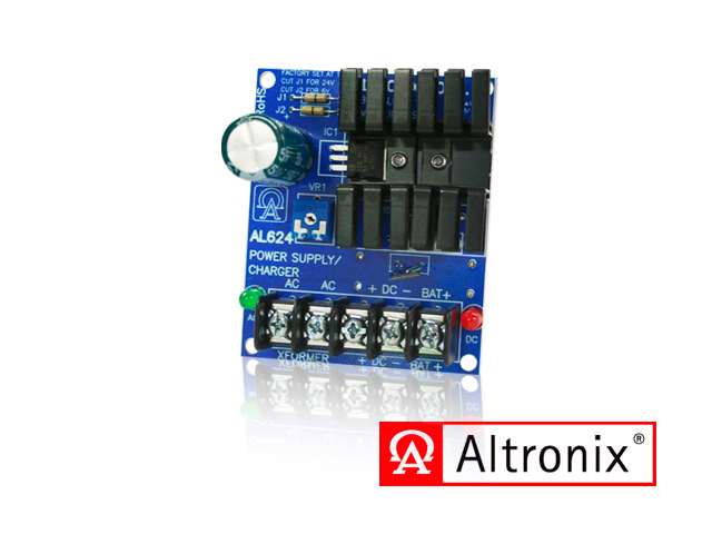 Fuente de Alimentación Cargador Altronix AL624 Convierte una Entrada de AC de Bajo
